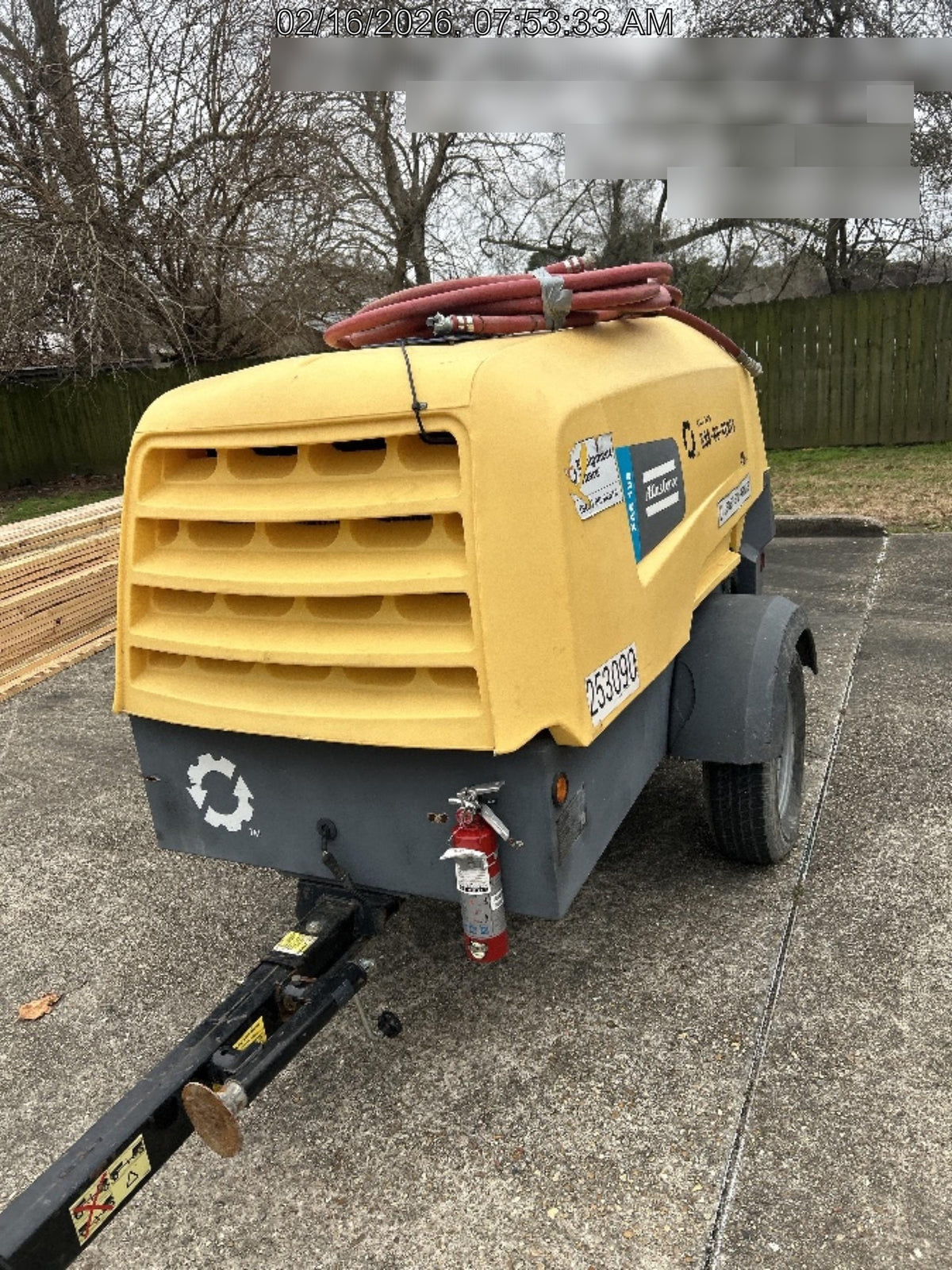 2022 ATLAS COPCO XAS188 CWK