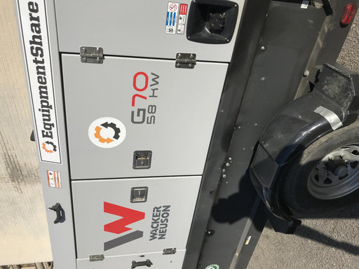 2019 WACKER NEUSON G70