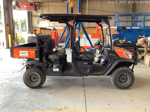 2022 Kubota RTV-X1140W-H Plastic Canopy, Windshield Acrylic Clear, LED Strobe Light, Wire Harness Kit, Back up Alarm
