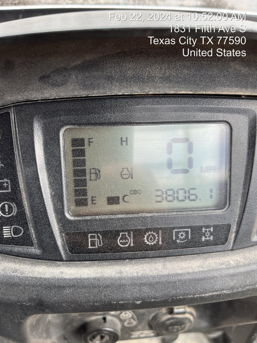 2021 Kubota RTV-X1140W-H Plastic Canopy, Windshield Acrylic Clear, LED Strobe Light, Wire Harness Kit, Back up Alarm