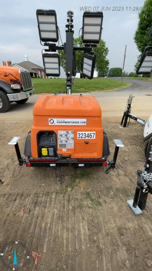 2023 Generac MLT2 Diesel, Flex Switch 120V Input, Powerzone Controller, (4) 320W LED Lights, 4kW Generator, 39.9 Gal Fuel Tank, 2" Ball, T3