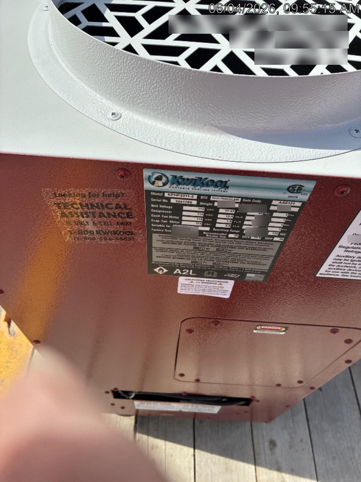 2026 KWIKOOL KPHP2211-3