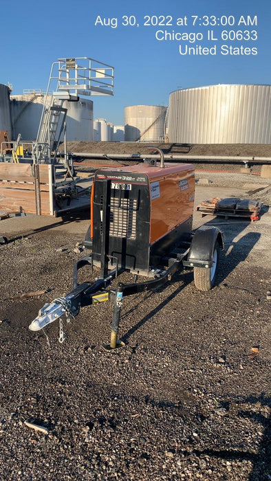 2021 Lincoln Electric Vantage 322 Vantage 322 Ready Pak 3 w/ Decals, ORANGE (includes trailer, cable rack, fender light kit) NO Telematics