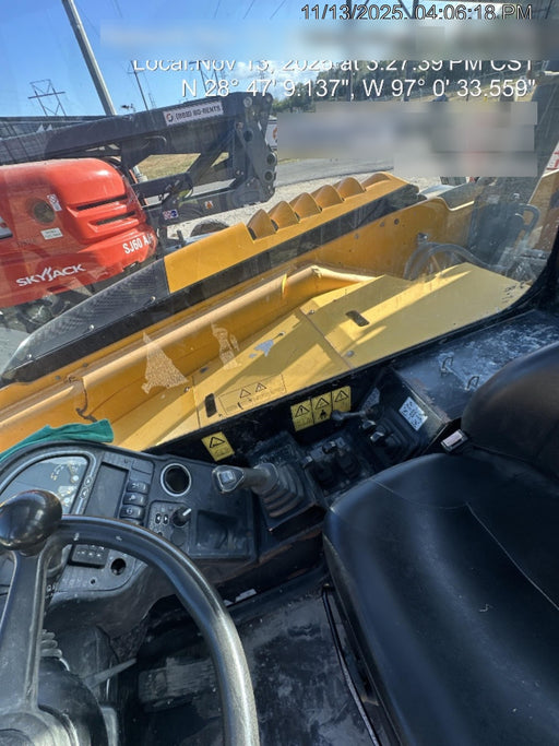 2018 JCB 510-56 JCB 510-56 Telehandler 74 HP w/CAB/HVAC, Beacon, Worklights, Aux Hydraulics, Solid Tires, 60" Carriage/Forks