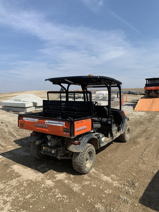 2020 Kubota RTV-X1140W-H 4WD utility cart -LED strobe -Windshield tempered glass -Plastic canopy -Wire harness kit -Backup alarm