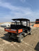 2020 Kubota RTV-X1140W-H 4WD utility cart -LED strobe -Windshield tempered glass -Plastic canopy -Wire harness kit -Backup alarm