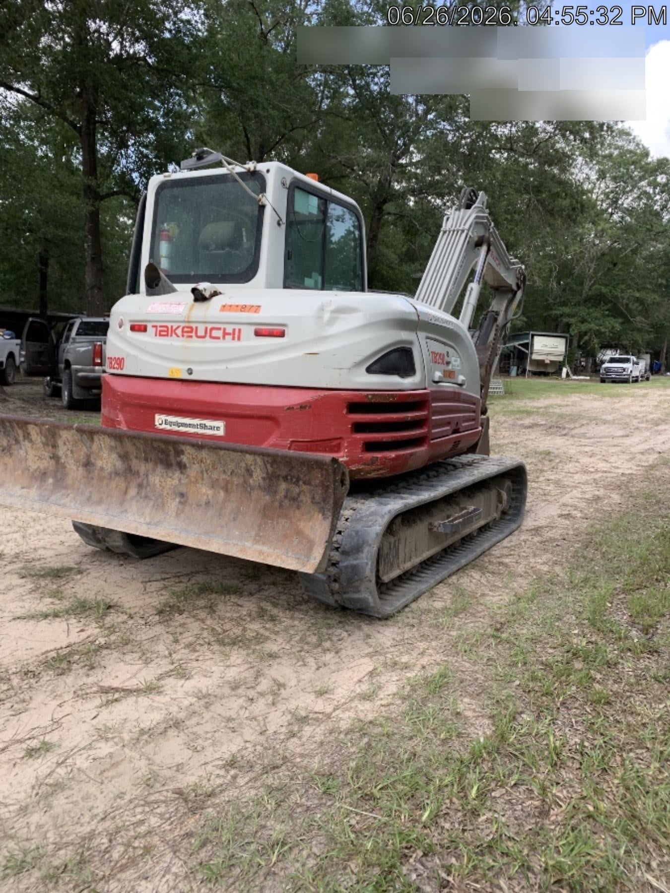 2020 Takeuchi TB290C Cab/Heat/Air, Rubber Tracks, Manual TAG QC