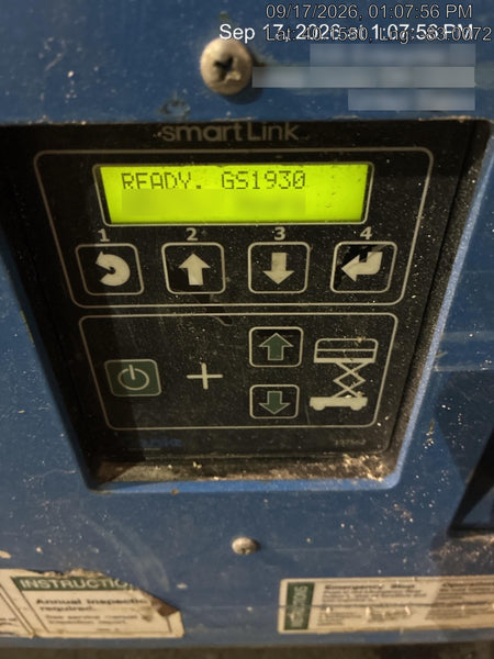 2020 Genie GS-1930 Standard Machine