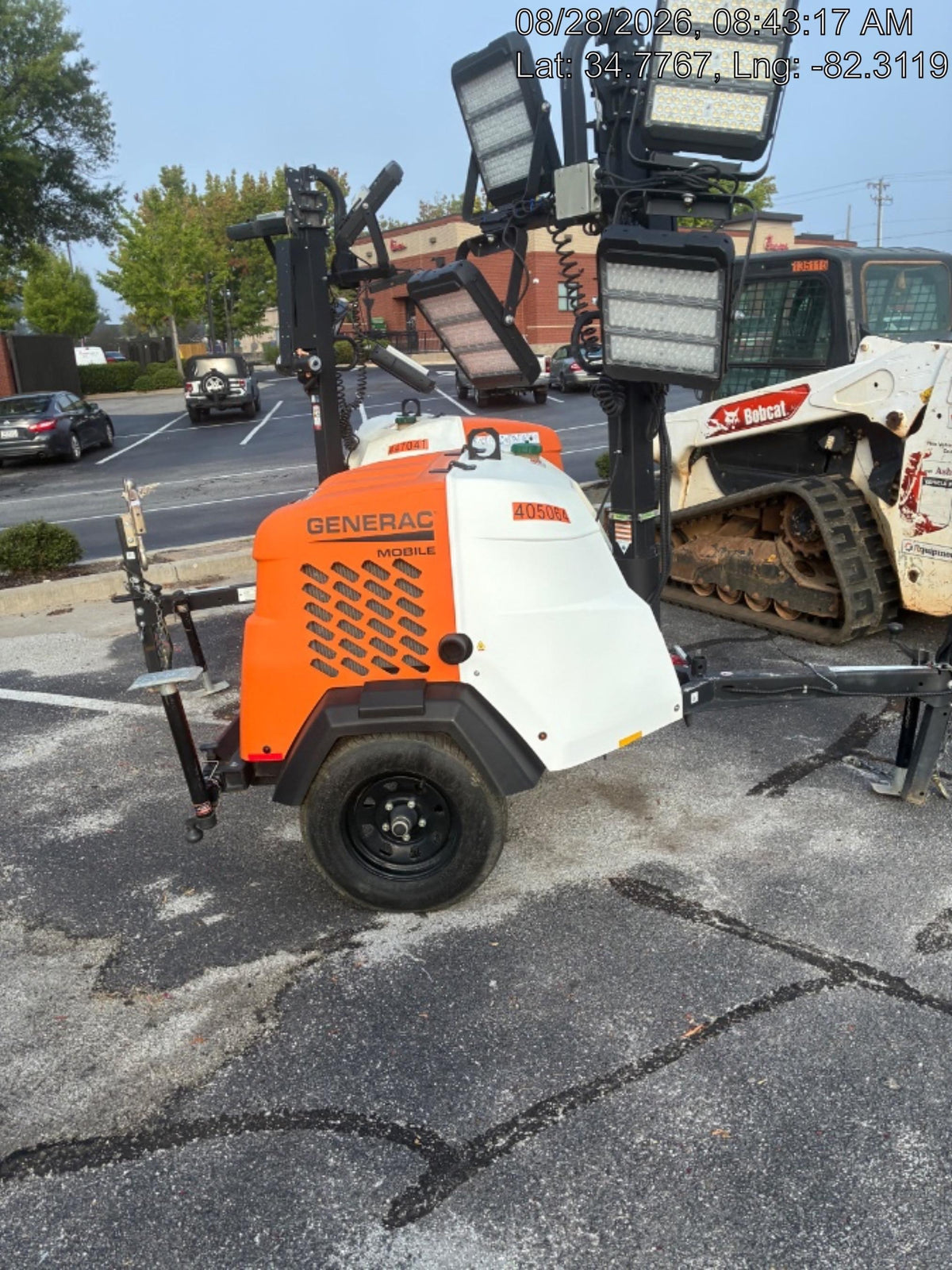 2024 Generac MLT6SKDS-STD4 ELEC WINCH Diesel, Electric Winch Mast, Powerzone Controller, (4) 320W LED Lights, 4kW Generator, 39.9 Gal Fuel Tank, 2" Ball, T3