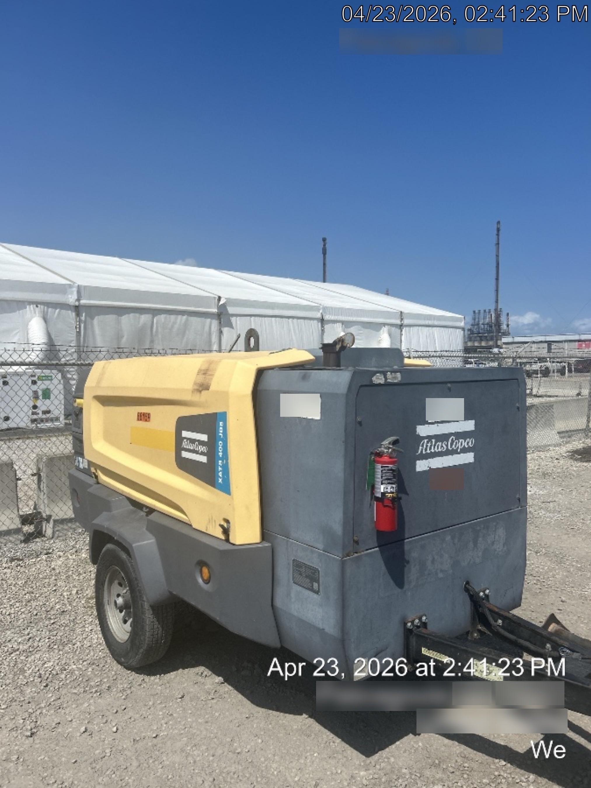 2020 ATLAS COPCO XATS 400 PFF