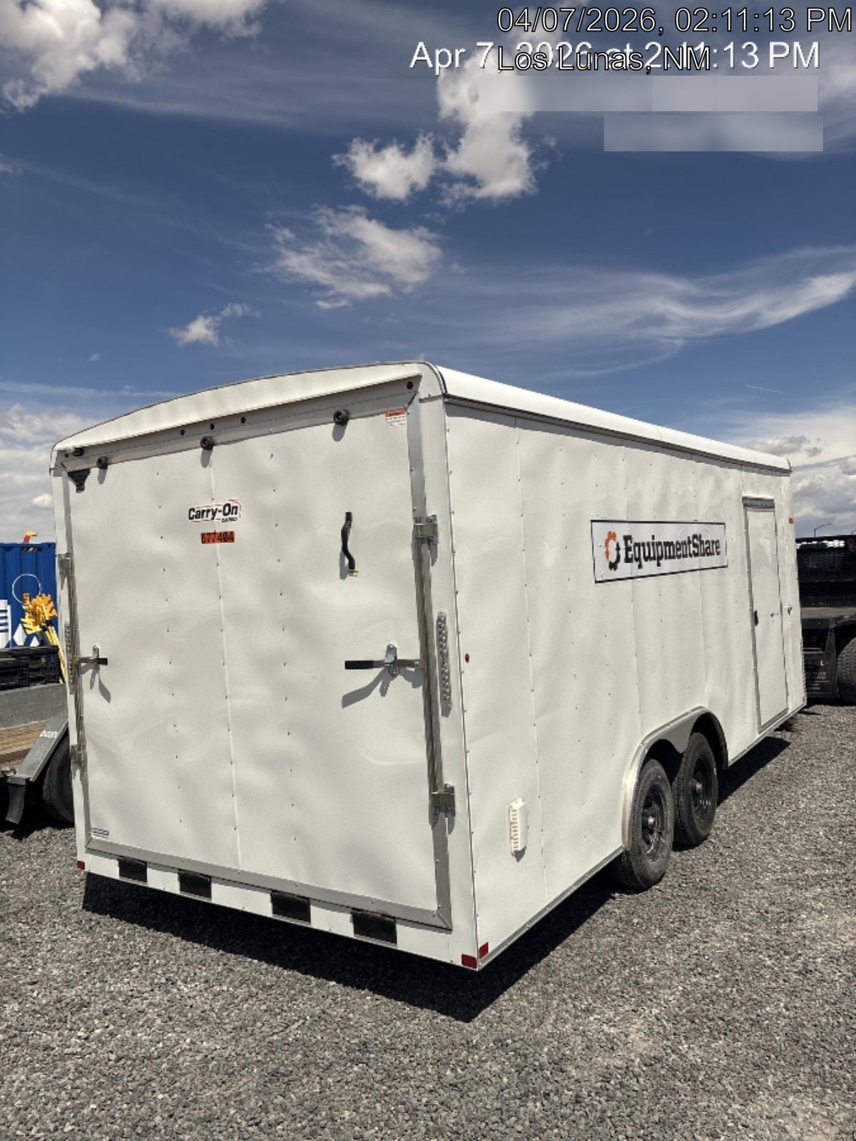 2026 CARRY-ON-TRAILER 2C8.5X20CGR