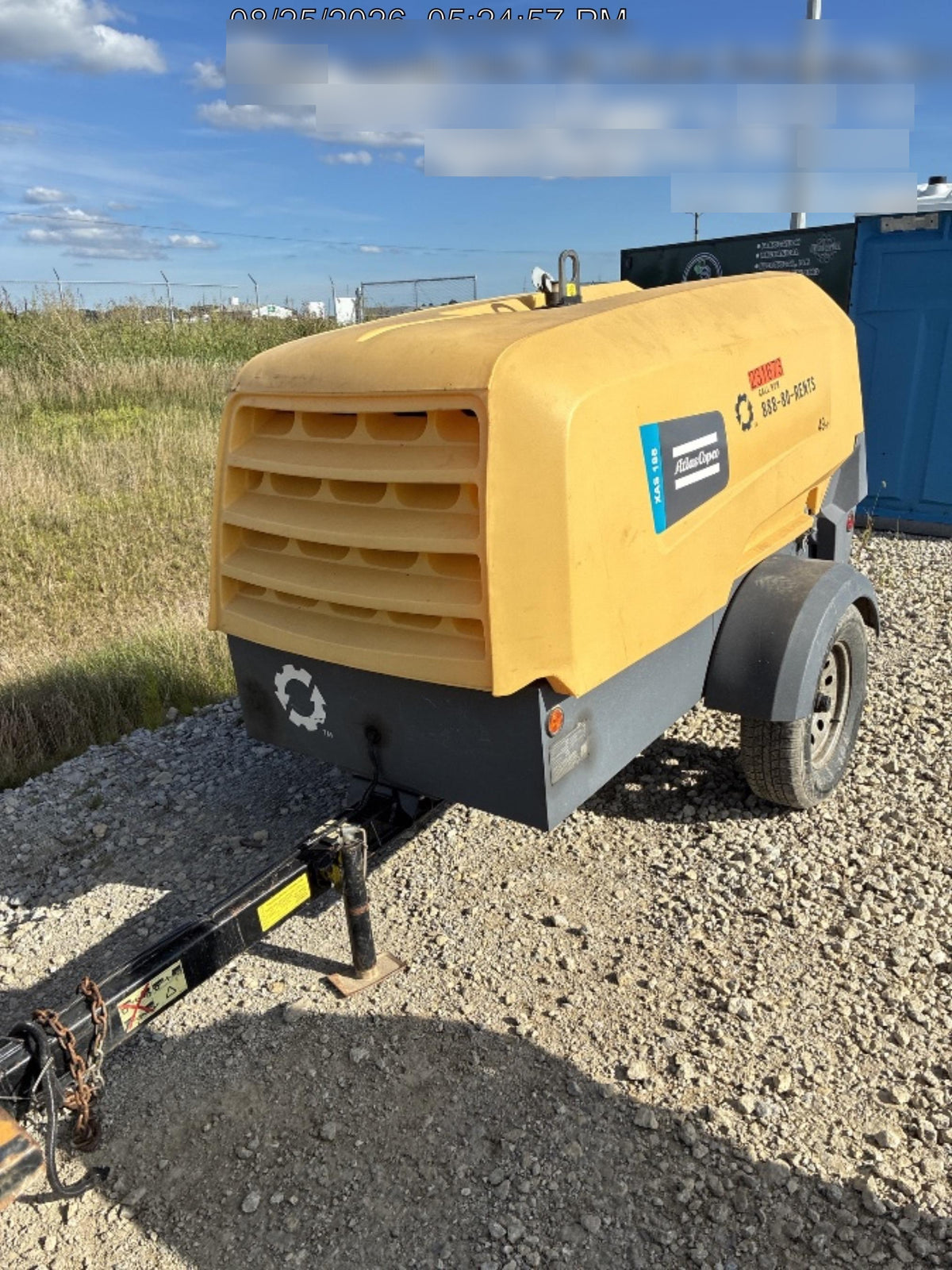 2022 ATLAS COPCO XAS188 CWK