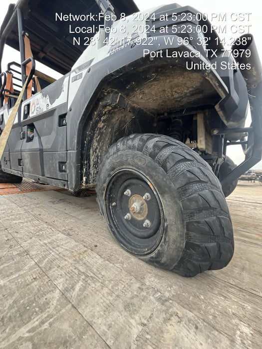 2022 Kawasaki Mule PRO-DXT Standard Options, Backup Alarm, Beacon, Plastic Hard Top, Poly Windshield, Horn Kit