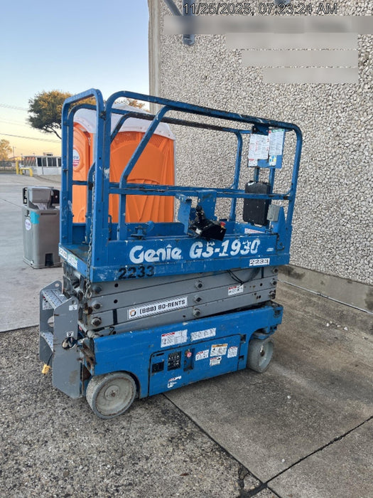 2016 Genie GS-1930 Genie GS1930 Scissor Lift