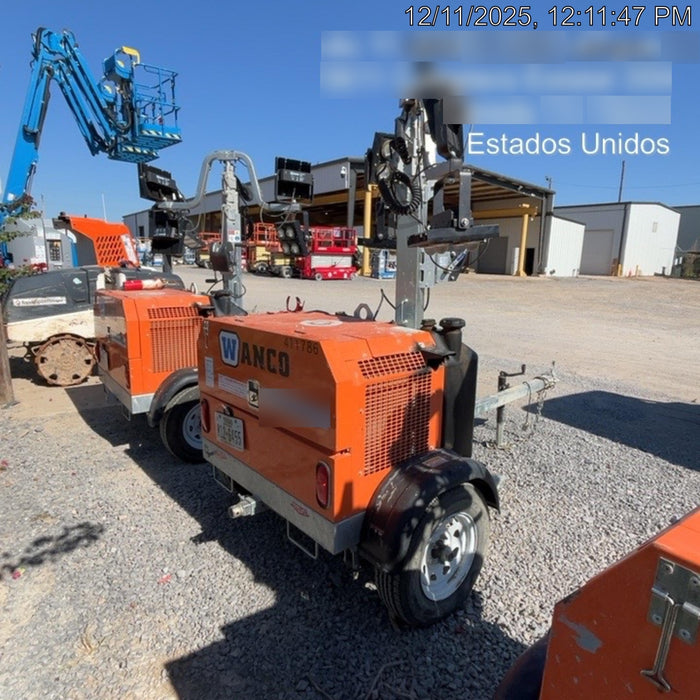 2024 Wanco WLTT-4MM4K Diesel, Deep Sea Controller, Shore Power Plug, Auto Start, (4) 350W LED Floodlights, 4kW Generator, 60 Gal Fuel Tank, 2" Ball, T3