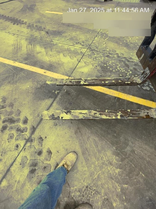 2020 JLG G5-18A Cab/Heat/Air, NM Solid Tires, Beacon w/48" Carriage, 48" Pallet Forks