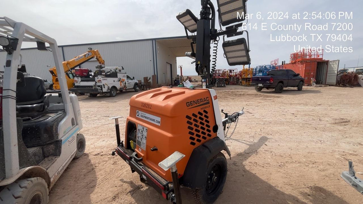 2023 Generac MLT2 Diesel, Flex Switch 120V Input, Powerzone Controller, (4) 320W LED Lights, 4kW Generator, 39.9 Gal Fuel Tank, 2" Ball, T3