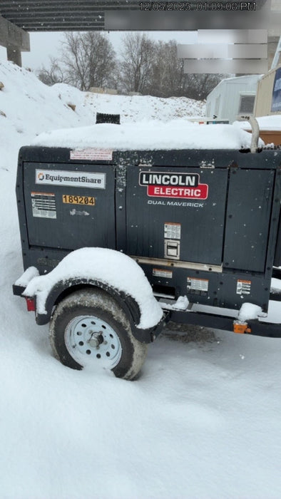 2021 Lincoln Electric Dual Maverick 200/200X Ready Pak 3, Includes Trailer, Cable Rack, Fender Light Kit