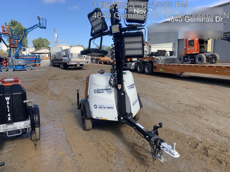 2023 Generac MLT2 Diesel, Flex Switch 120V Input, Powerzone Controller, (4) 320W LED Lights, 4kW Generator, 39.9 Gal Fuel Tank, 2" Ball, T3