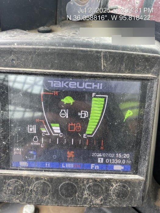 2020 TAKEUCHI TL8R2-CR