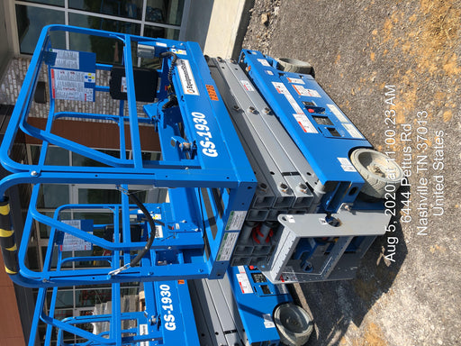 2020 Genie GS-1930 Fixed rails with chain entry gate - Pre A92.20