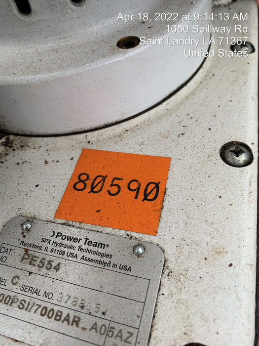 2020 POWER TEAM PE554