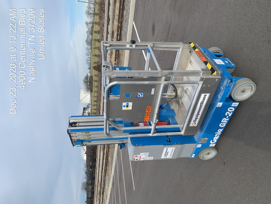 2020 GENIE GR-20