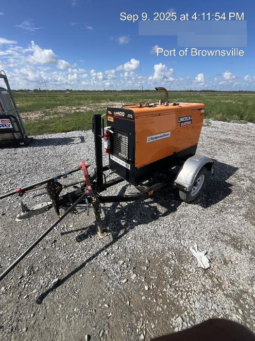 2022 Lincoln Electric LE400 Kubota V1505, Trlr, Cable Rack, Light Kit, ES Decals, T3