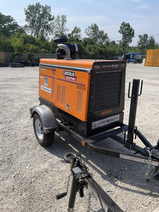 2022 Lincoln Electric Vantage 549X Crosslink Technology, Trailer Mounted, ES Decals, T3