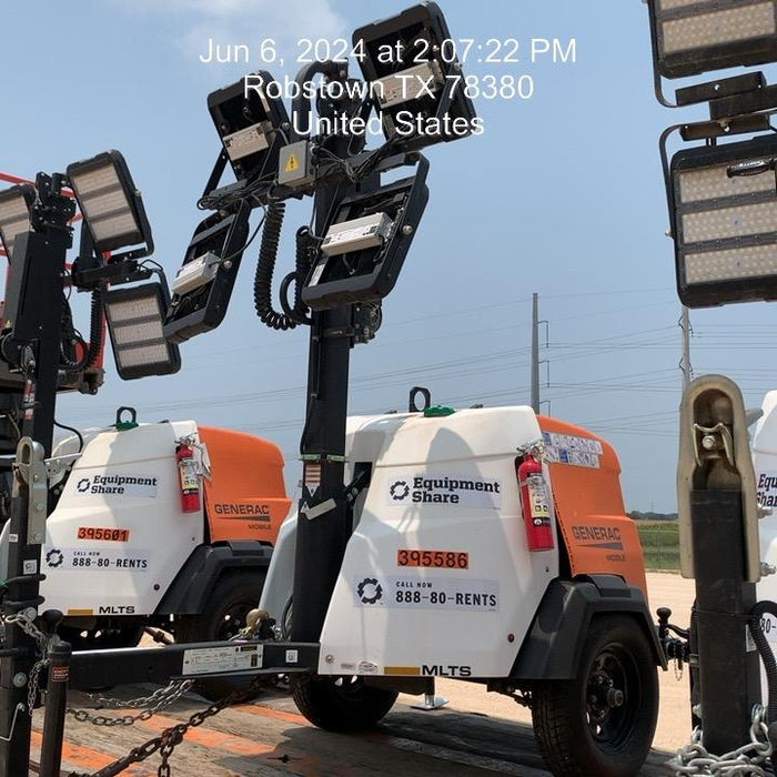 2023 Generac MLT2 Diesel, Flex Switch 120V Input, Powerzone Controller, 
(4) 320W LED Lights, 4kW Generator, 39.9 Gal Fuel Tank, 2" Ball, T3