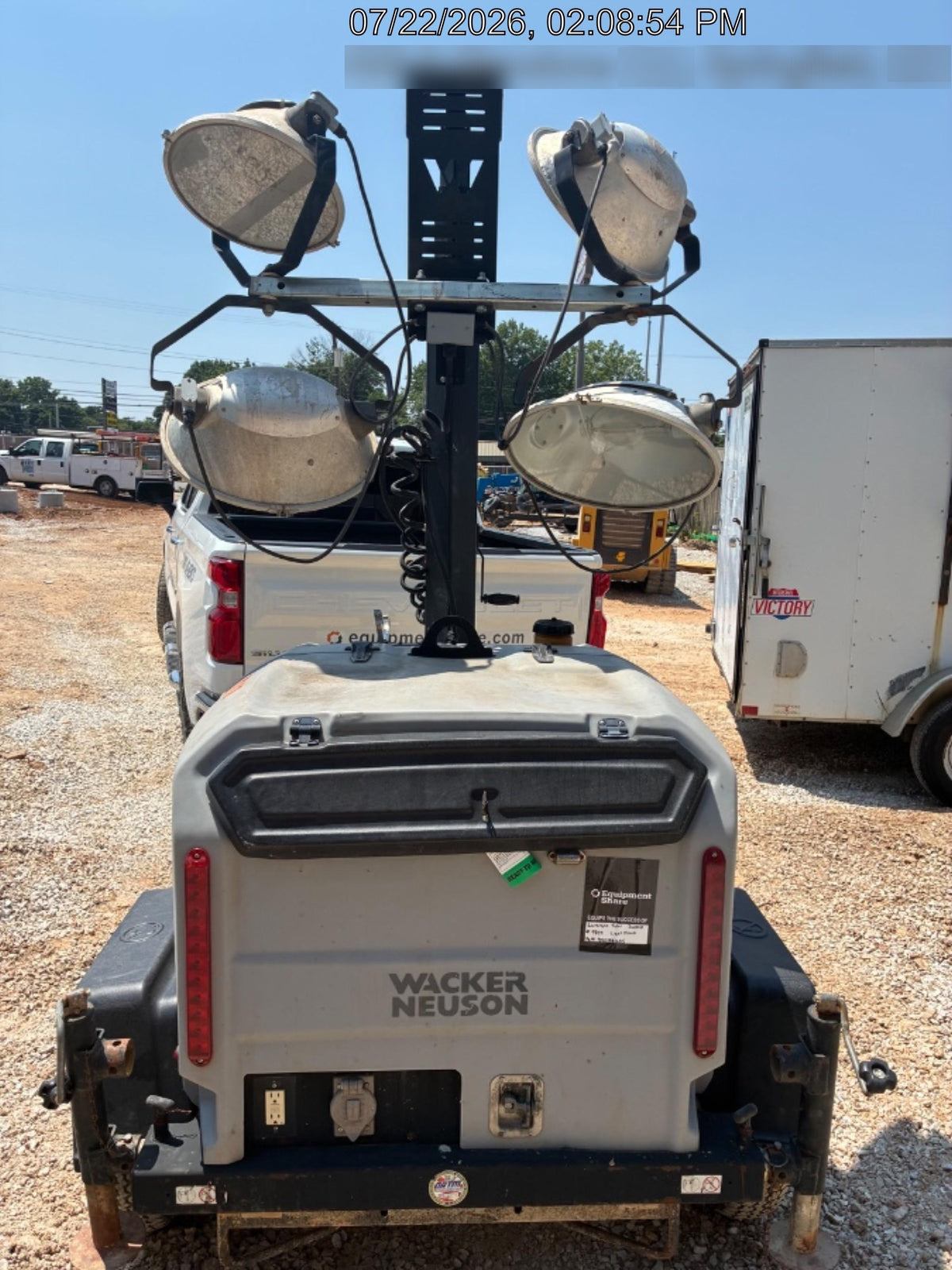 2019 Wacker Neuson LTV6L-MH Standard Options, ES Track Hardware, Fuel Level Sensor