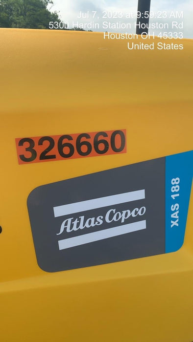 2023 ATLAS COPCO XAS188 CWK