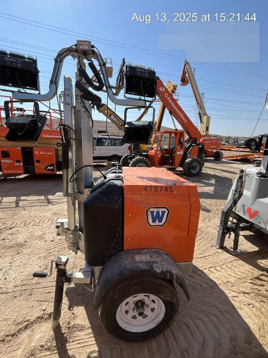 2024 Wanco WLTT-4MM4K Diesel, Deep Sea Controller, Shore Power Plug, Auto Start, (4) 350W LED Floodlights, 4kW Generator, 60 Gal Fuel Tank, 2" Ball, T3