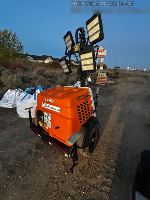 2023 Generac MLT2 Diesel, Flex Switch 120V Input, Powerzone Controller, (4) 320W LED Lights, 4kW Generator, 39.9 Gal Fuel Tank, 2" Ball, T3
