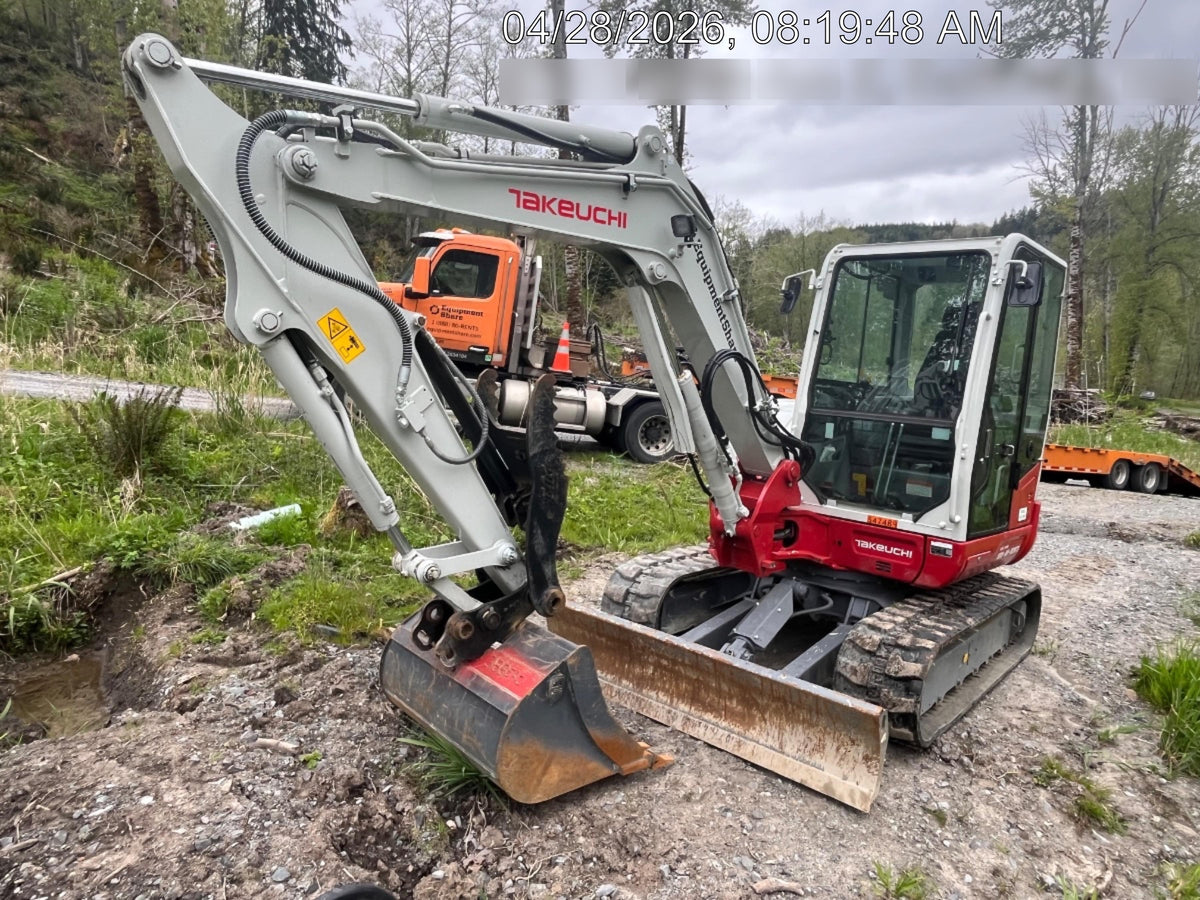 2025 TAKEUCHI TB250-2CR