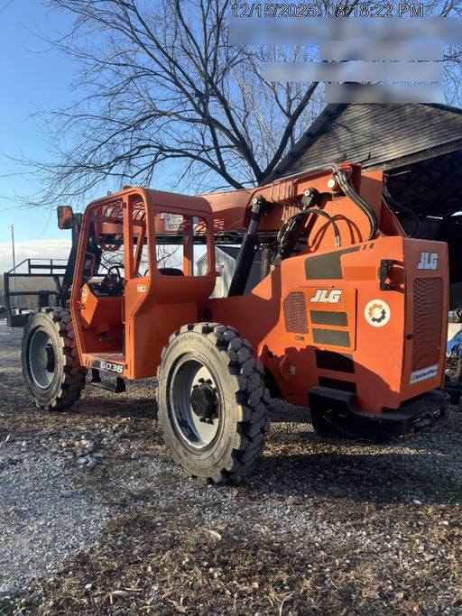 2019 Skytrak 6036 Canopy, Solid Tires, LED Work Lights, Beacon 50" Carriage, 48" Pallet Forks