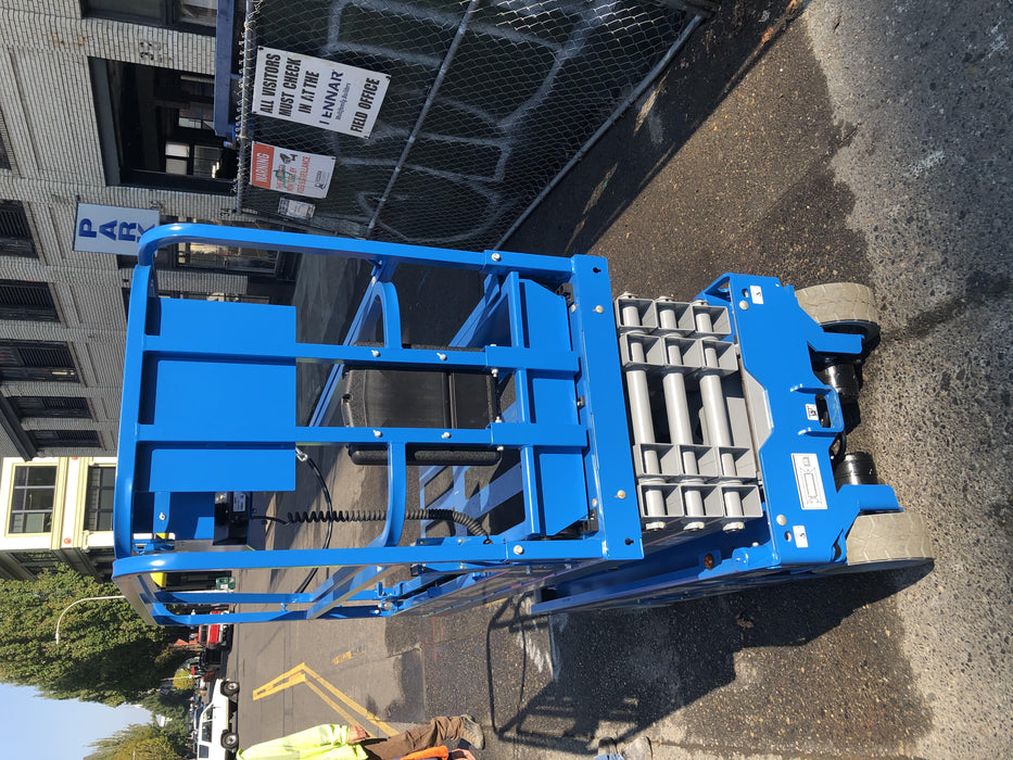 2020 Genie GS-1930 Fixed rails with chain entry gate - Pre A92.20, 800W Inverter