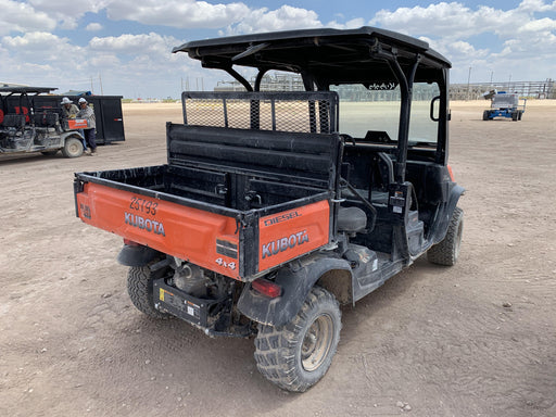 2019 Kubota RTV-X1140W-H 4wd Utility Cart, LED Strobe, Windshield Tempered Glass, Pastic Canopy, Wire Harness Kit, Backup Alarm