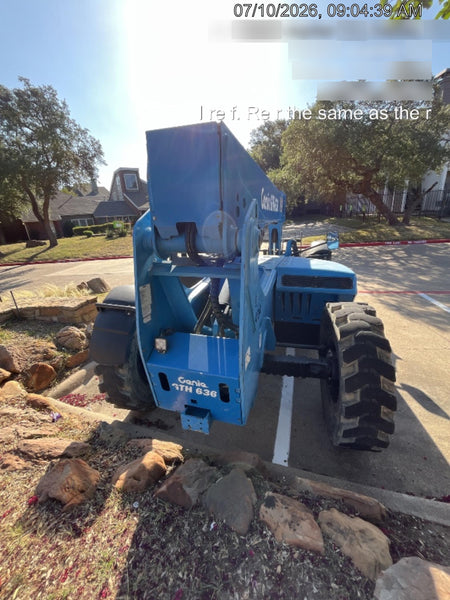 2017 Genie GTH-636 Genie GTH636 Telehandler, 48' Carriage, Solid Tires