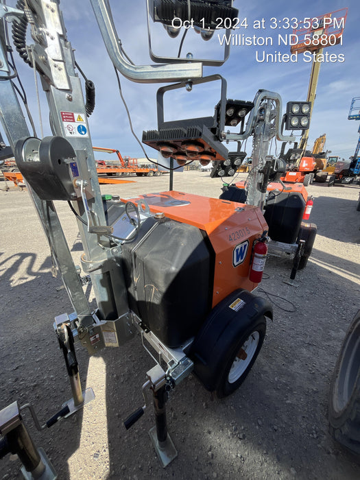 2024 Wanco WLTT-4MM4K Diesel, Deep Sea Controller, Shore Power Plug, Auto Start, (4) 350W LED Floodlights, 4kW Generator, 60 Gal Fuel Tank, 2" Ball, T3