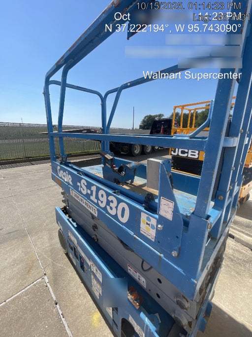 2018 Genie GS-1930 Genie GS-1930 w/Fixed Rail, Chain Entry