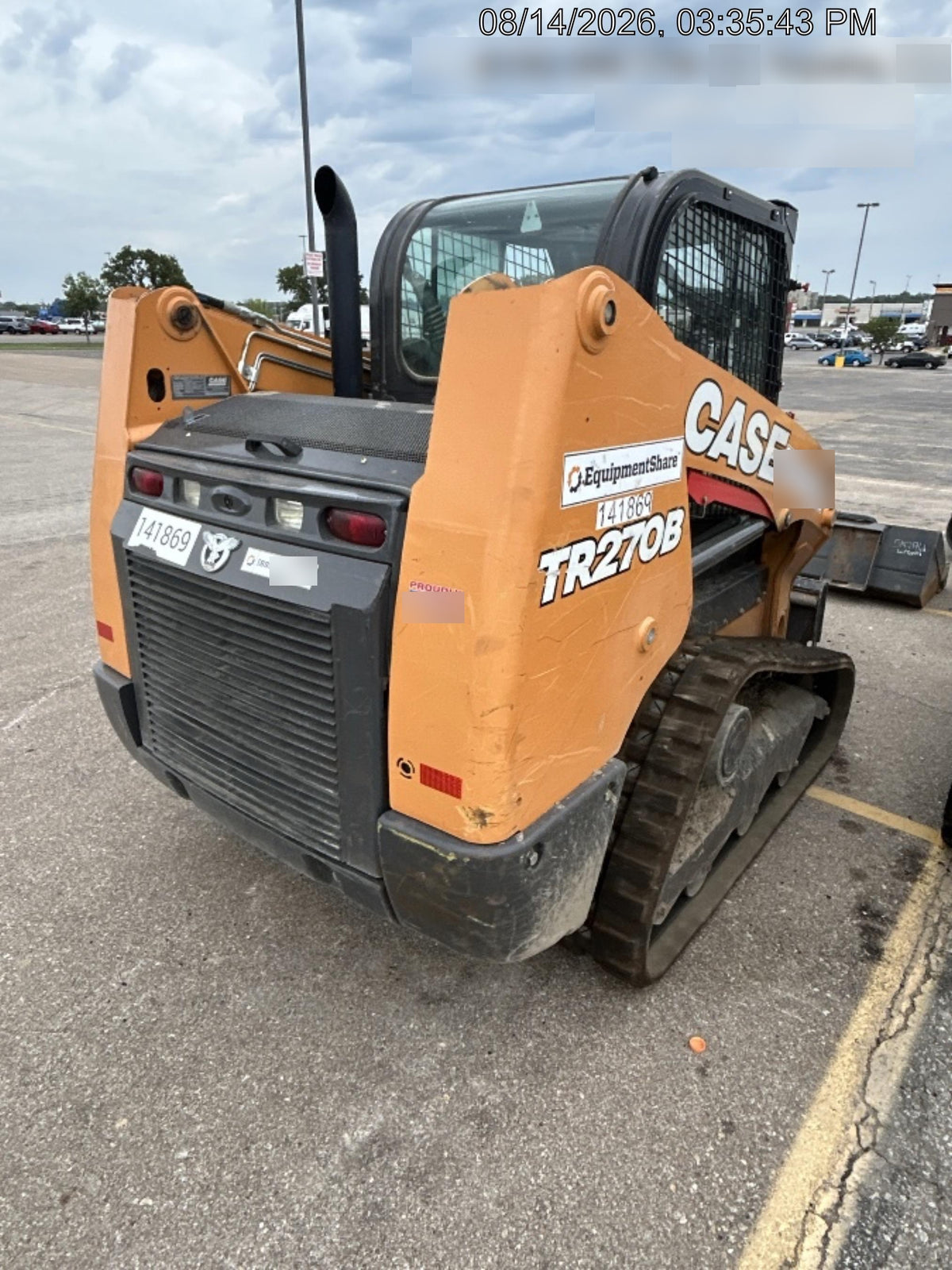 2021 CASE TR270B