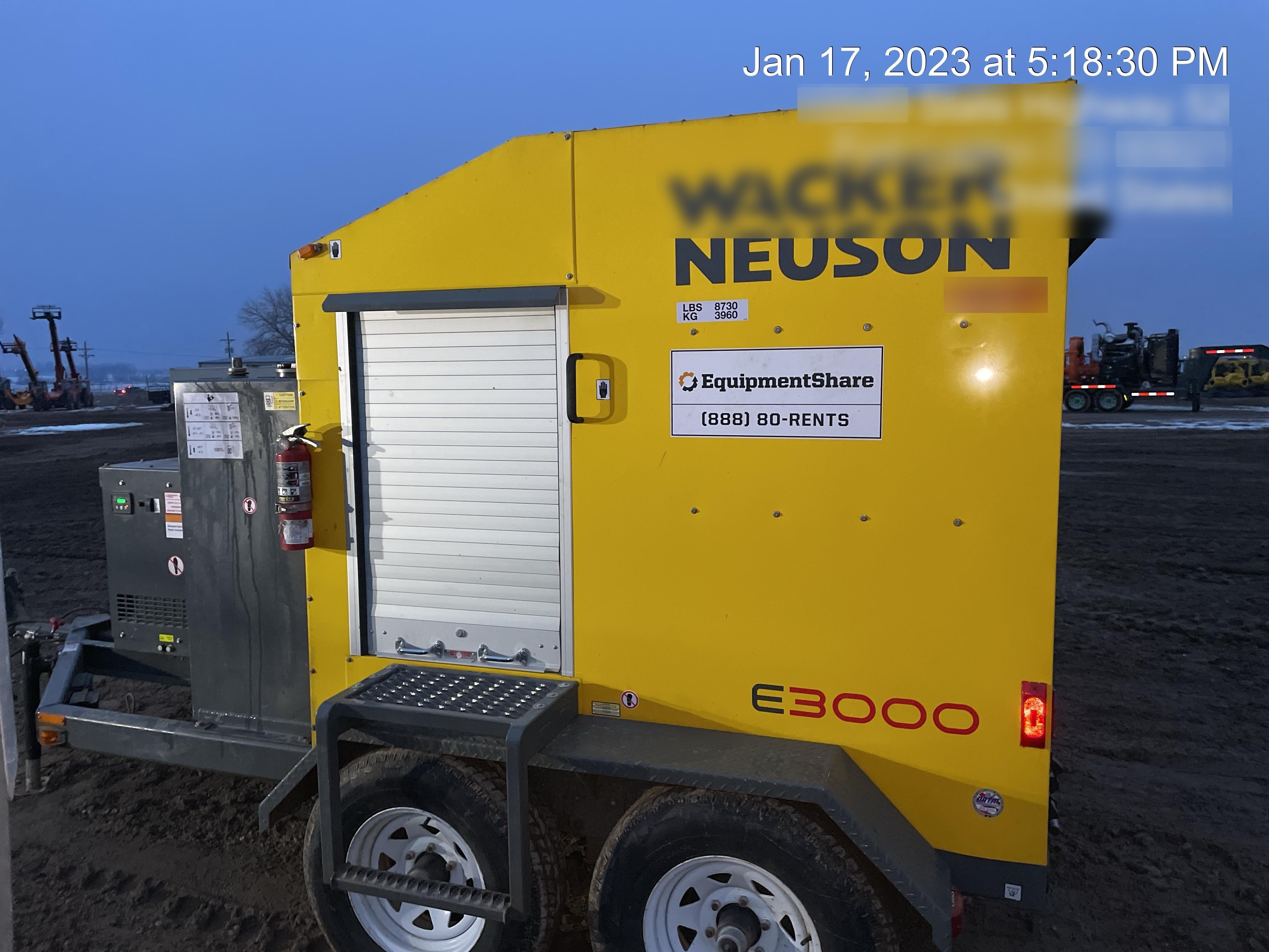 2019 WACKER NEUSON E3000
