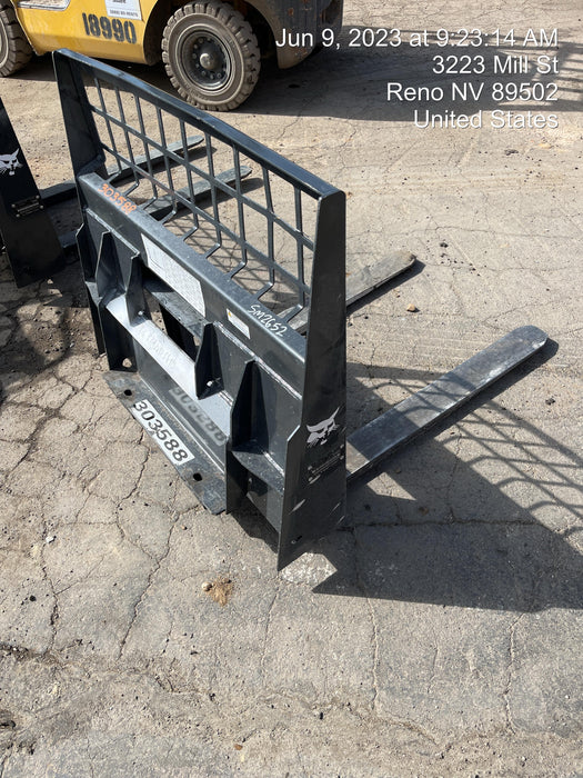 2023 BOBCAT 36" Mini Skid Steer Fork Carriage - Bobcat