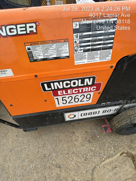 2021 Lincoln Electric Ranger 305 LPG LPG One-Pak (includes undercarriage, tank holder & tank strap) ORANGE