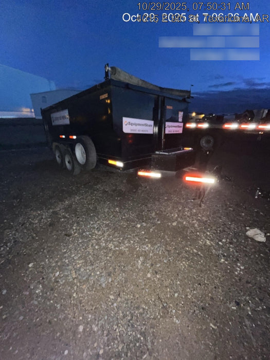 2024 TEXAS PRIDE TRAILERS DT714416KBP