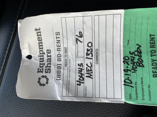 2019 MEC 1330SE Standard Options, MachineLink Keypad and Telematics