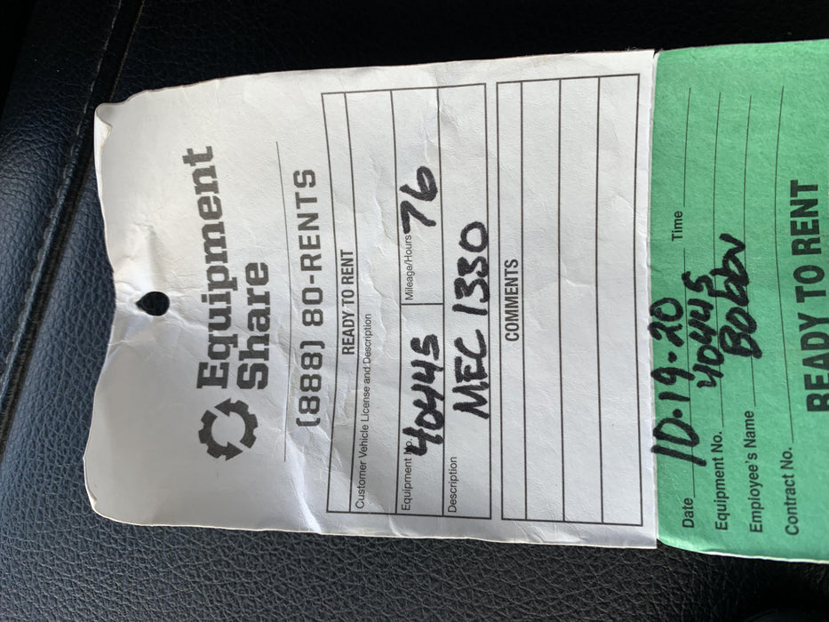 2019 MEC 1330SE Standard Options, MachineLink Keypad and Telematics