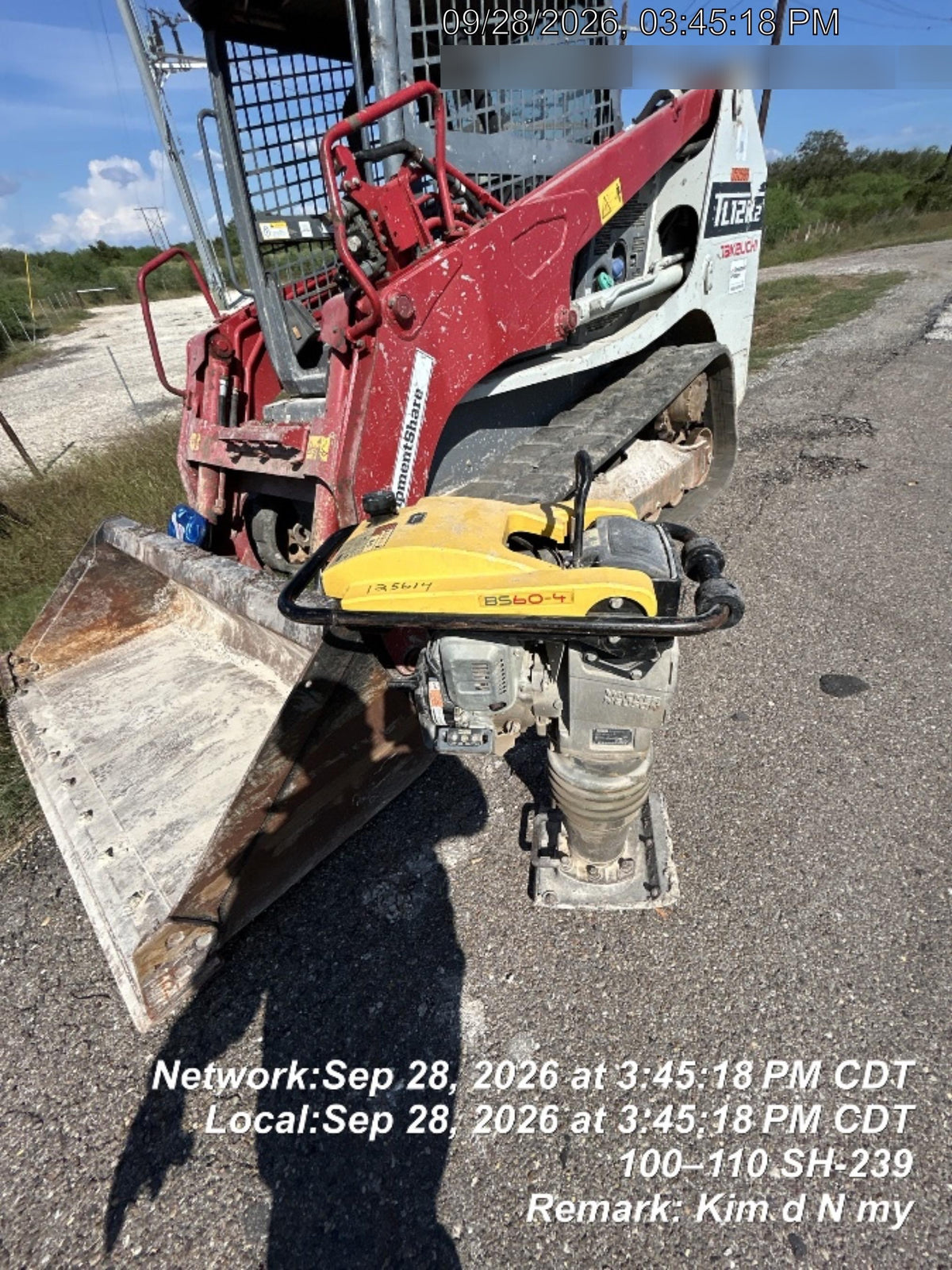 2020 WACKER NEUSON BS60-4As