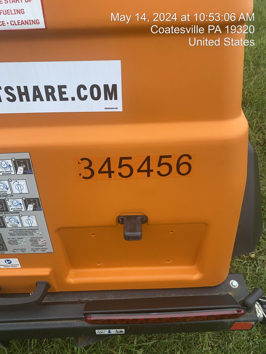 2023 Generac MLT2 Diesel, Flex Switch 120V Input, Powerzone Controller, (4) 320W LED Lights, 4kW Generator, 39.9 Gal Fuel Tank, 2" Ball, T3